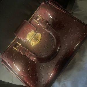 Vinyl Louis Vuitton bag